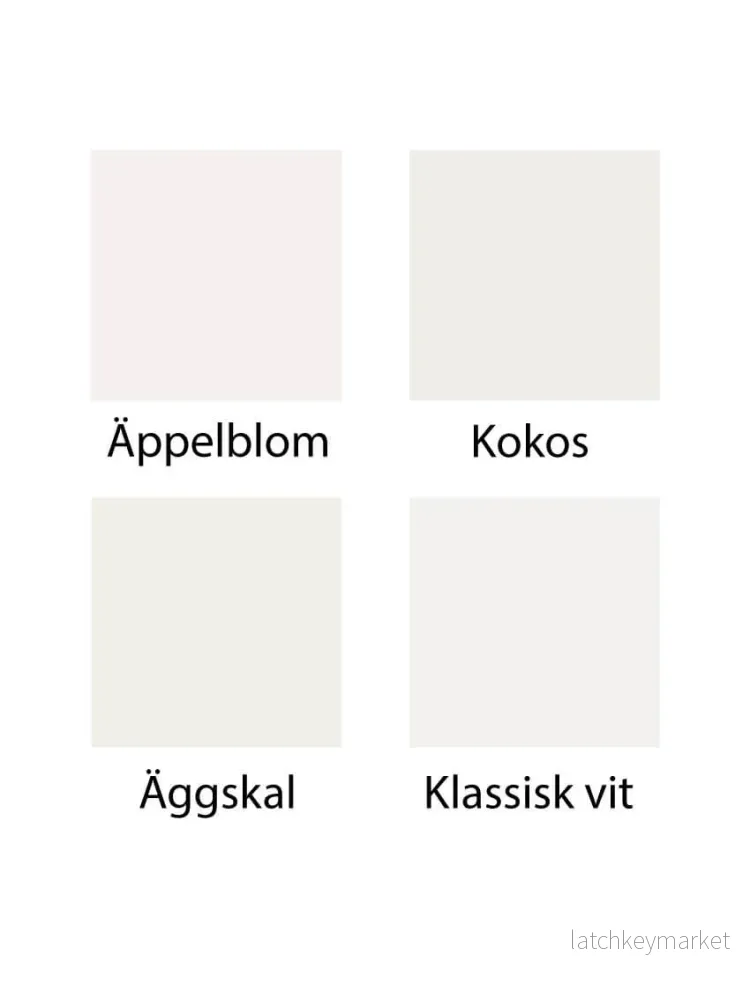 Kakeldekor Vit äppelblom - Bild 3