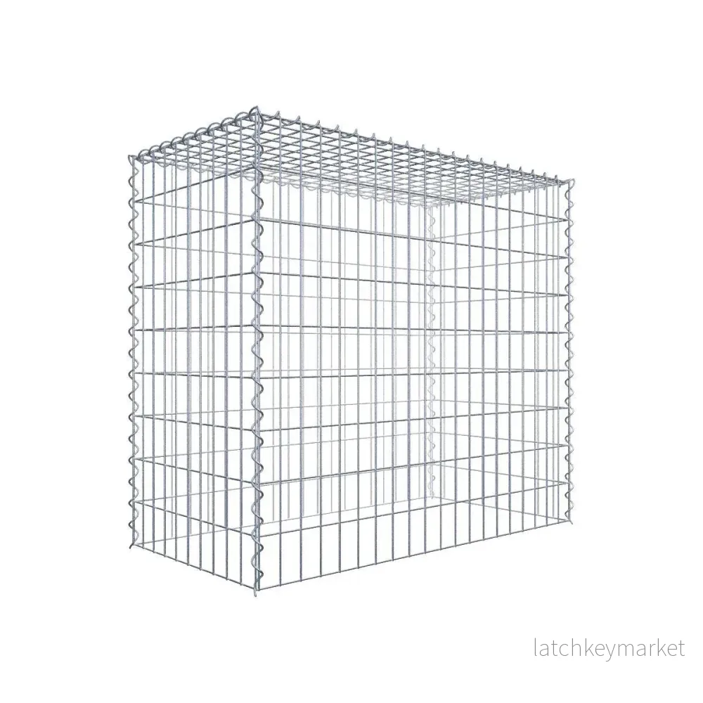Extra gabion typ 3 100 cm x 90 cm x 50 cm (L x H x D), maskstorlek 5 cm x 10 cm, spiral Extra gabion typ 3 100 cm x 90 cm x 50 cm (L x H x D), maskstorlek 5 cm x 10 cm, spiral