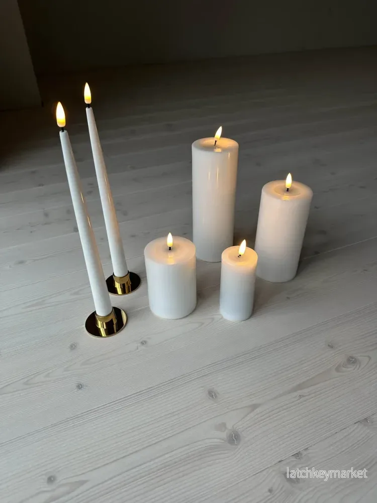Real Flame Blockljus 5x10 cm - Bild 2