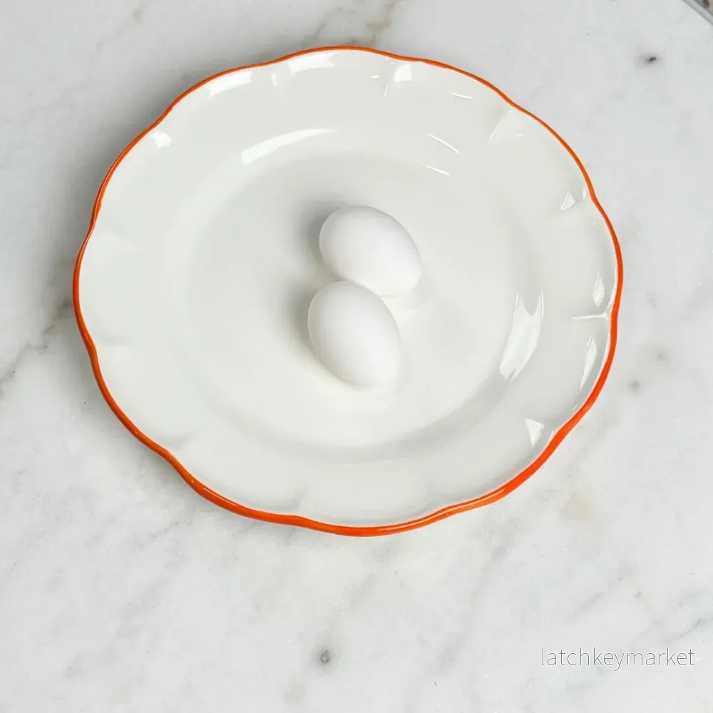 Dinner Plate Orange Line Dinner Plate Orange Line