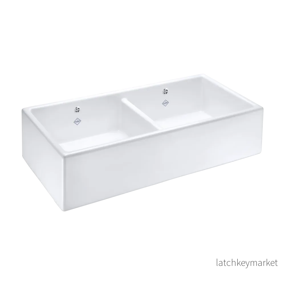 Dubbel diskho i porslin Shaws Classic Shaker 900