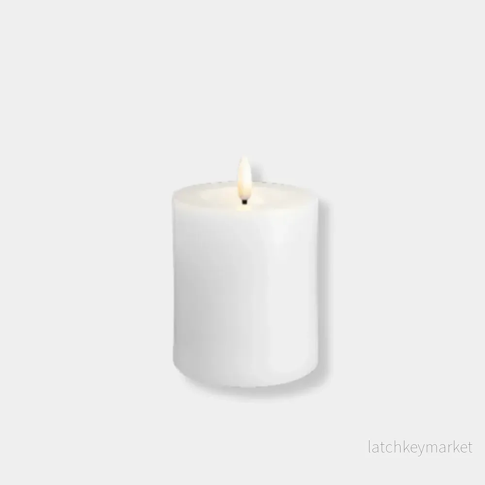 Blockljus LED Classic White (olika storlekar) Blockljus LED Classic White (olika storlekar)