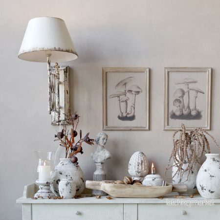 Chic Antique Lampa H56/L38/B63 cm antikcreme - Bild 2