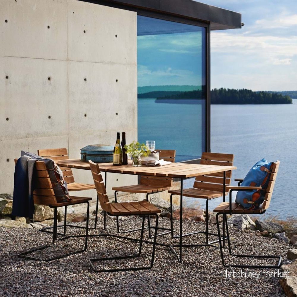 Grinda Karmstol - Teak - Bild 3
