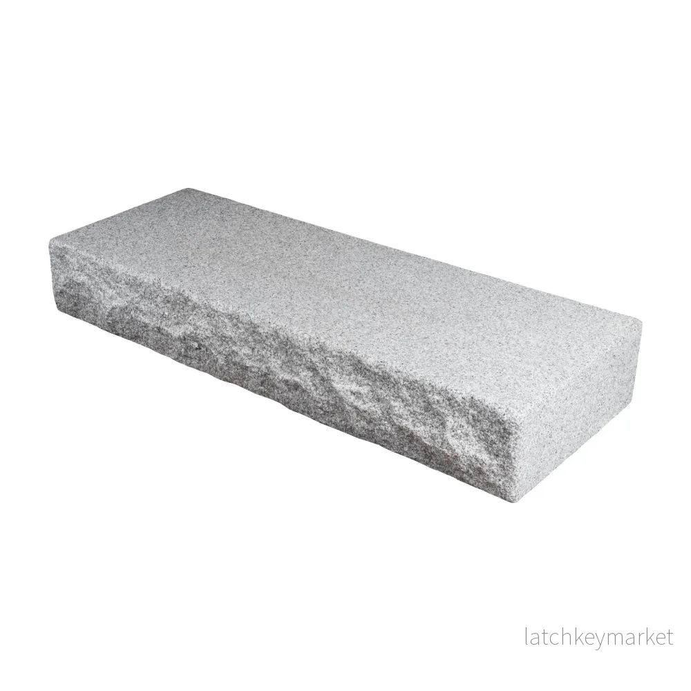 Stentrappa Bergama Granit Premium Grå 1000x350x150 Stentrappa Bergama Granit Premium Grå 1000x350x150