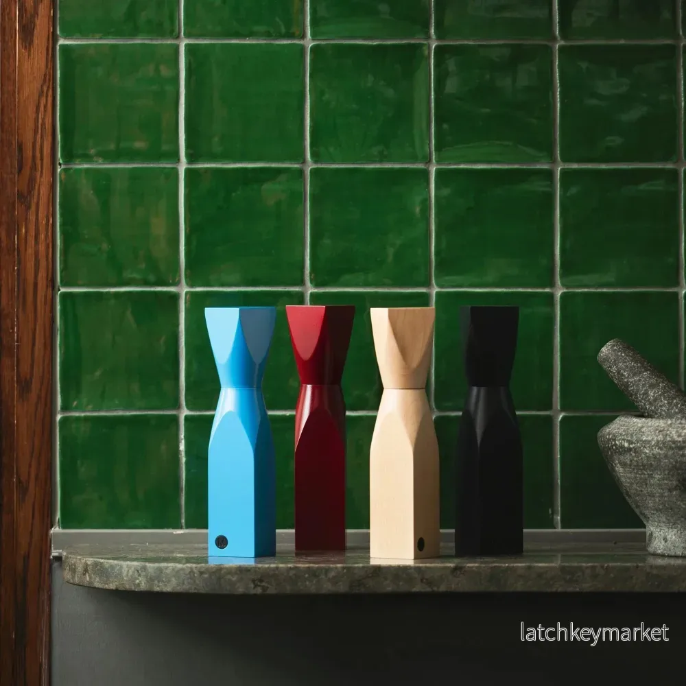 Woodi Salt & Pepper Grinder Black Stained Beech - Bild 2