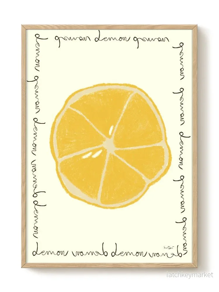 Poster Lemon Poster Lemon