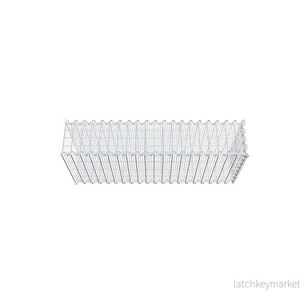 Sandodlingsgabion typ 2 100 cm x 40 cm x 20 cm (L x H x D), maskstorlek 5 cm x 10 cm, spiral - Bild 3