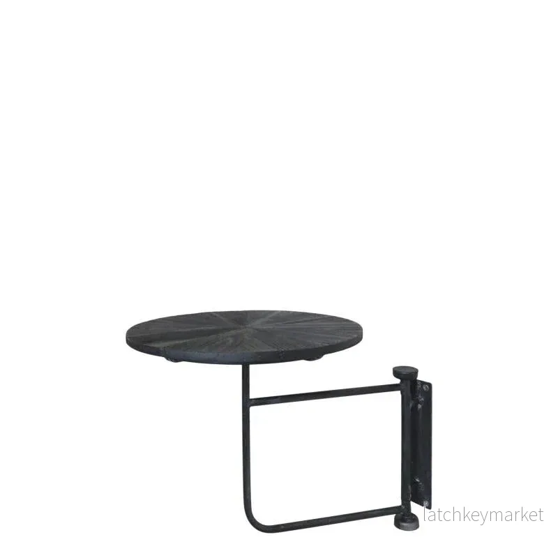 Sidobord för vägg H45,5/Ø35 cm kol REA Sidobord för vägg H45,5/Ø35 cm kol REA