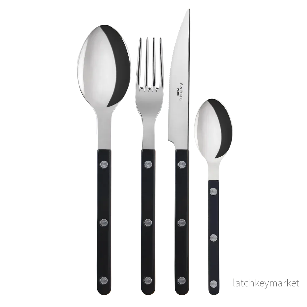 Sabre Paris Cutlery Set 24 pcs Black - Bild 3
