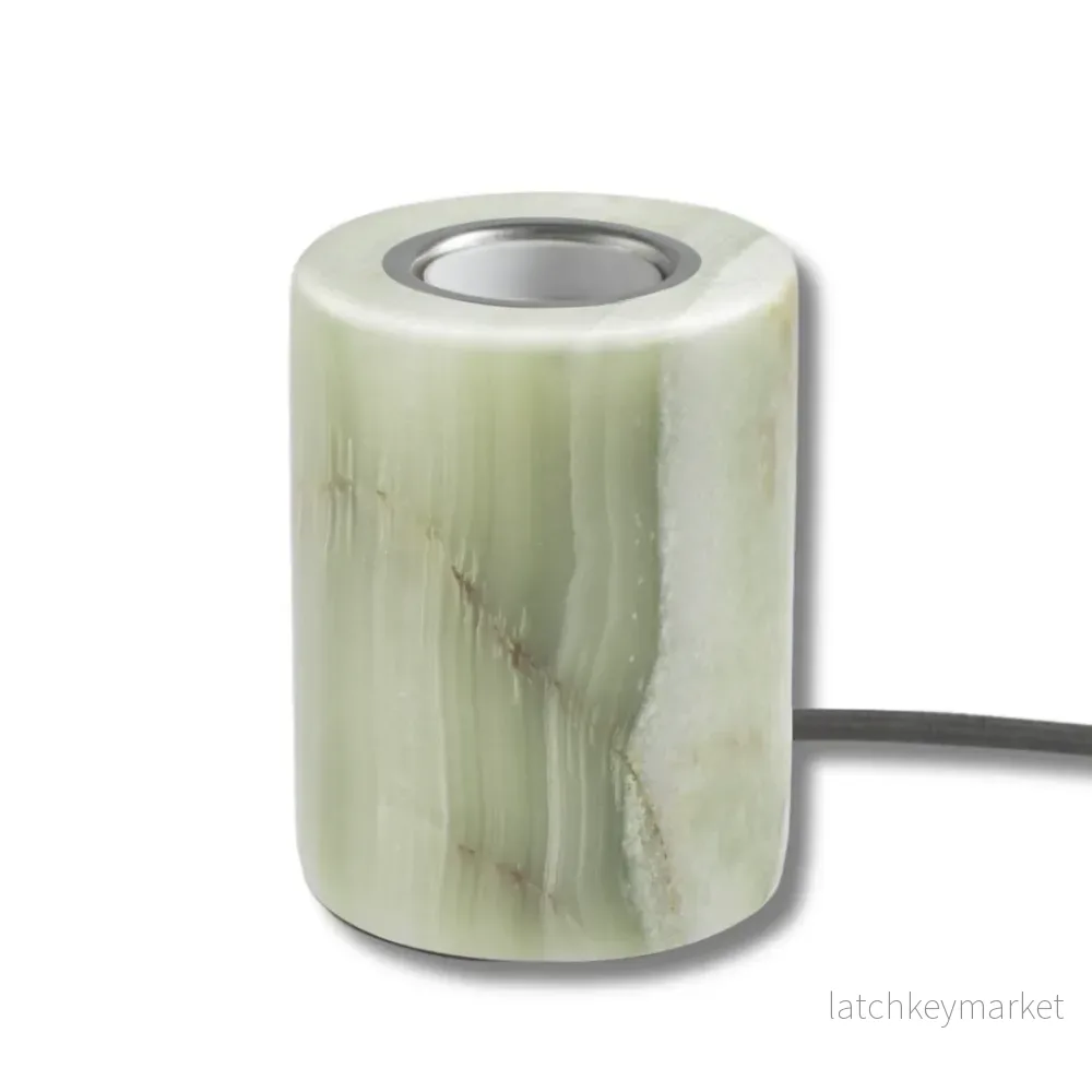 Lysande bordsarmatur JADE grön silkesmatt - Bild 2