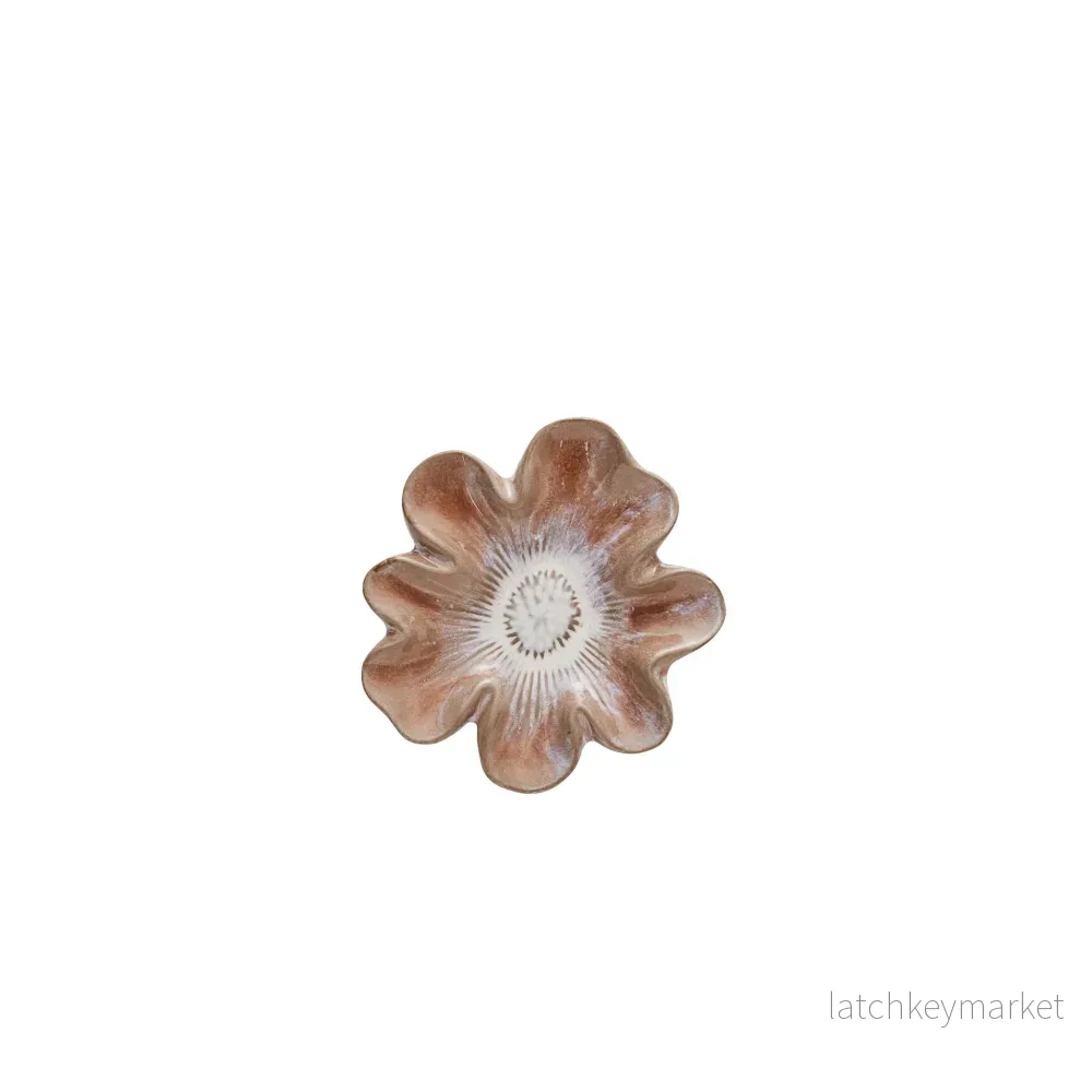 Florilla väggdekoration Ø11 cm. rosa keramik