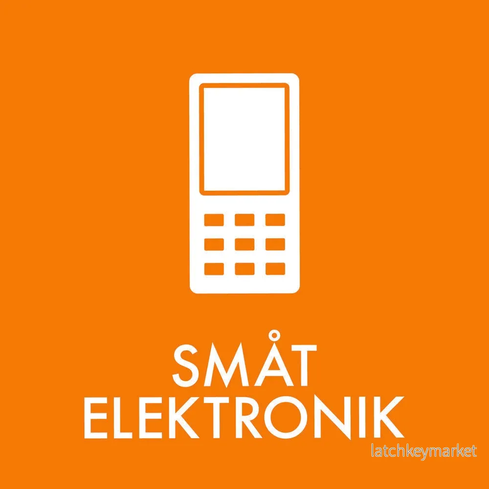 Avfallssortering – Liten elektronik Avfallssortering – Liten elektronik