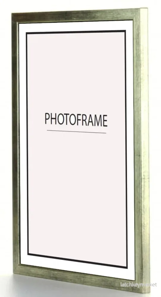 GALANT SILVER med plexiglas A4 (21x30cm)
