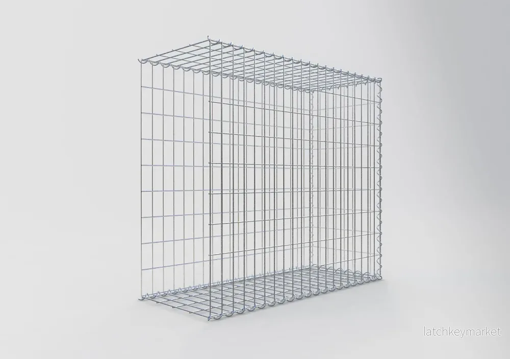 Extra gabion typ 2 100 cm x 90 cm x 40 cm (L x H x D), maskstorlek 5 cm x 10 cm, spiral - Bild 2