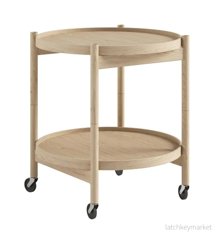 Bølling Tray Table 50 cm Oak Untreated
