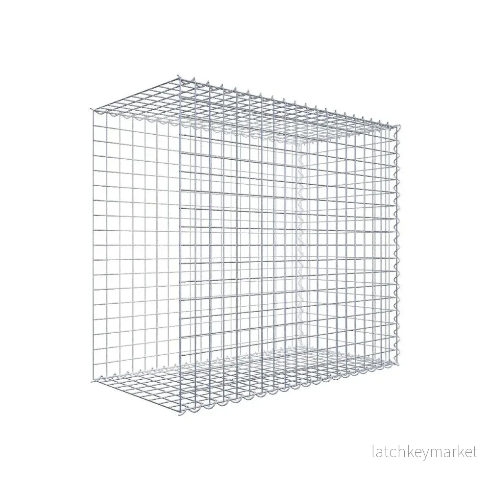 Extra gabion typ 2 100 cm x 90 cm x 50 cm (L x H x D), maskstorlek 5 cm x 5 cm, spiral Extra gabion typ 2 100 cm x 90 cm x 50 cm (L x H x D), maskstorlek 5 cm x 5 cm, spiral