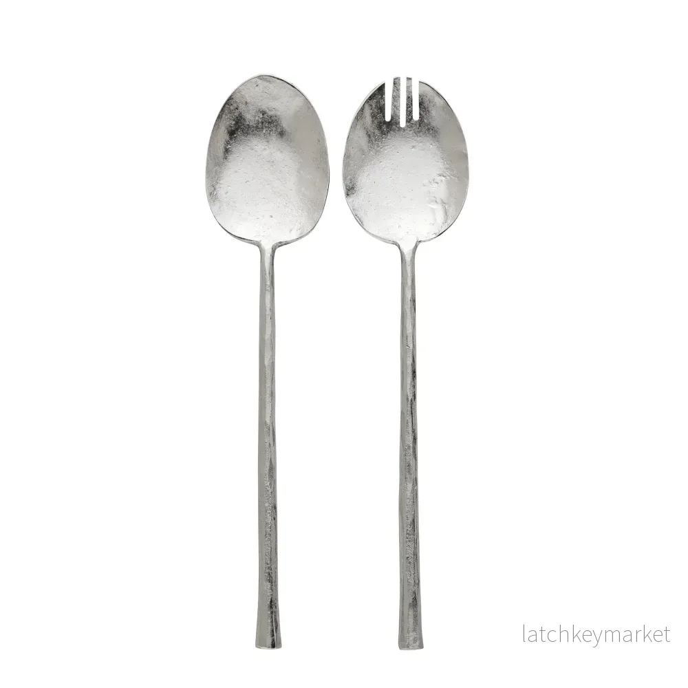 Demilla 2-pack salladsbestick 28 cm silver Demilla 2-pack salladsbestick 28 cm silver