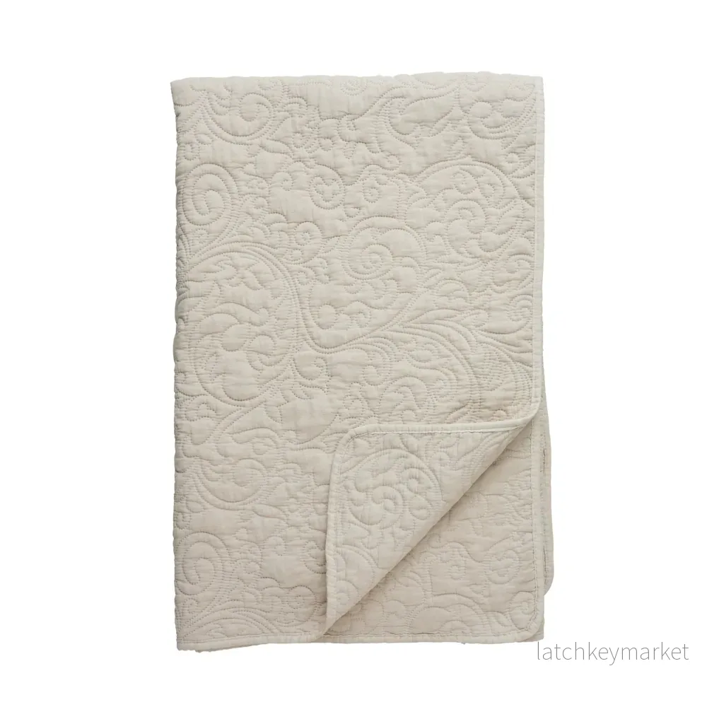 Isabelle pläd 130×170 cm. linen Isabelle pläd 130×170 cm. linen