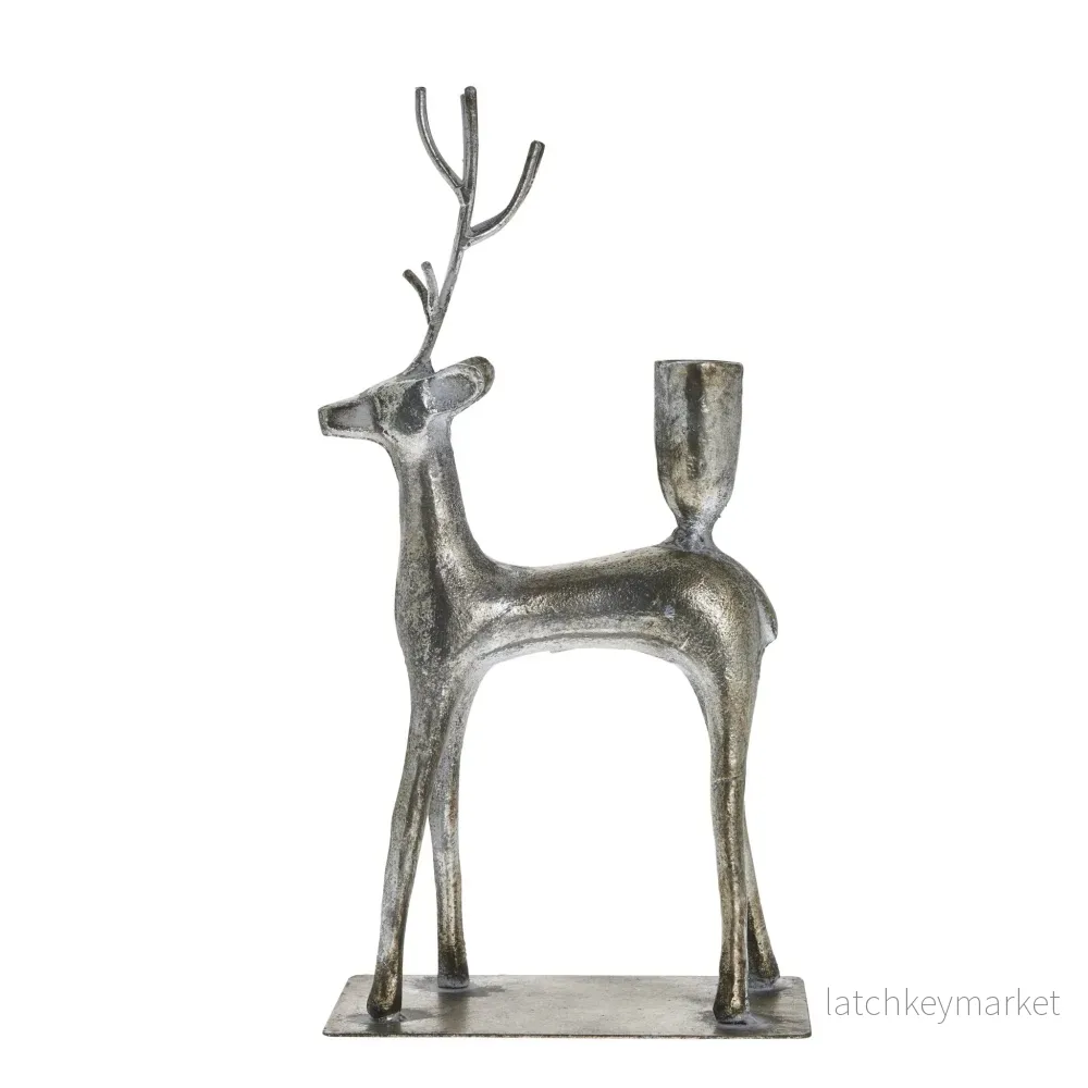Misella ljushållare H20 cm. antikt silver - Bild 3