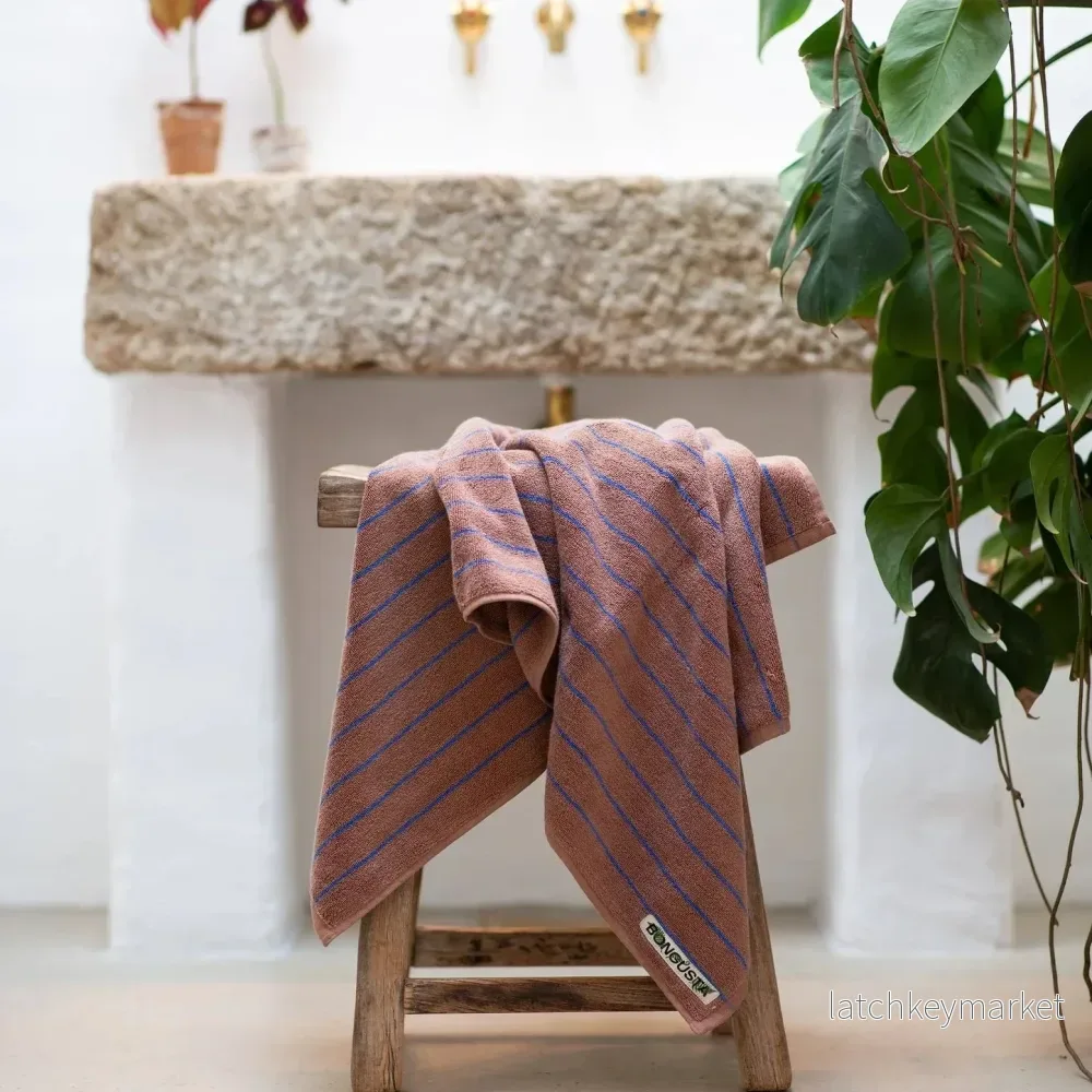 Bongusta Towels Camel & Ultramarine - Bild 2