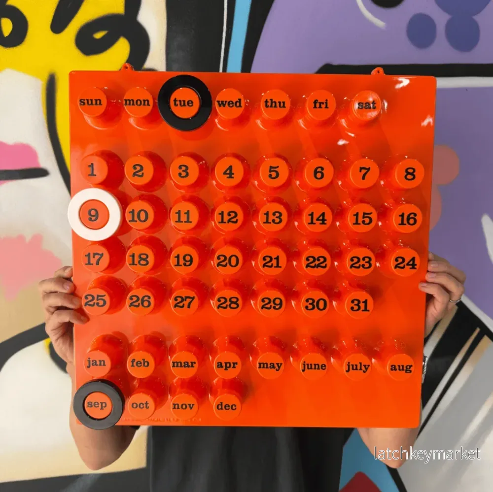 Ring a Date Calendar Orange Ring a Date Calendar Orange