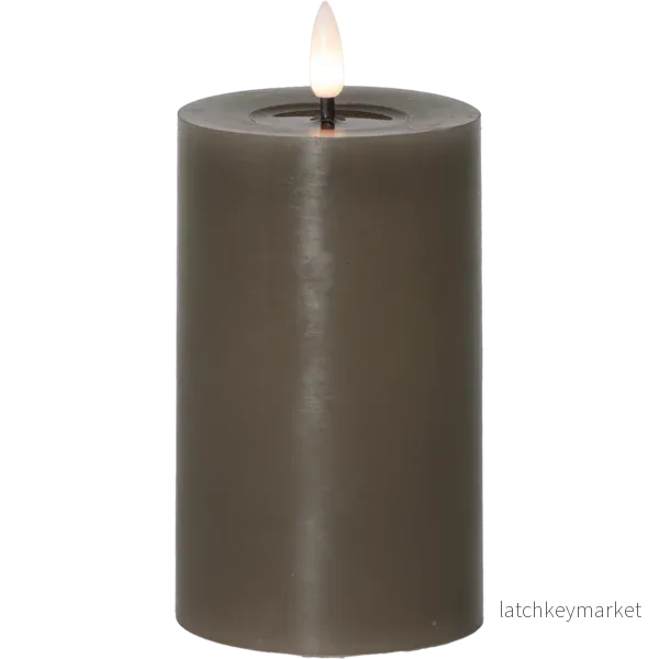 Stearinlys LED Blokklys Flamme Flow Muldvarp 15 cm - Bild 2