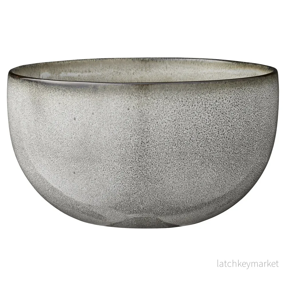 Amera skål H12 Ø22 cm. grå