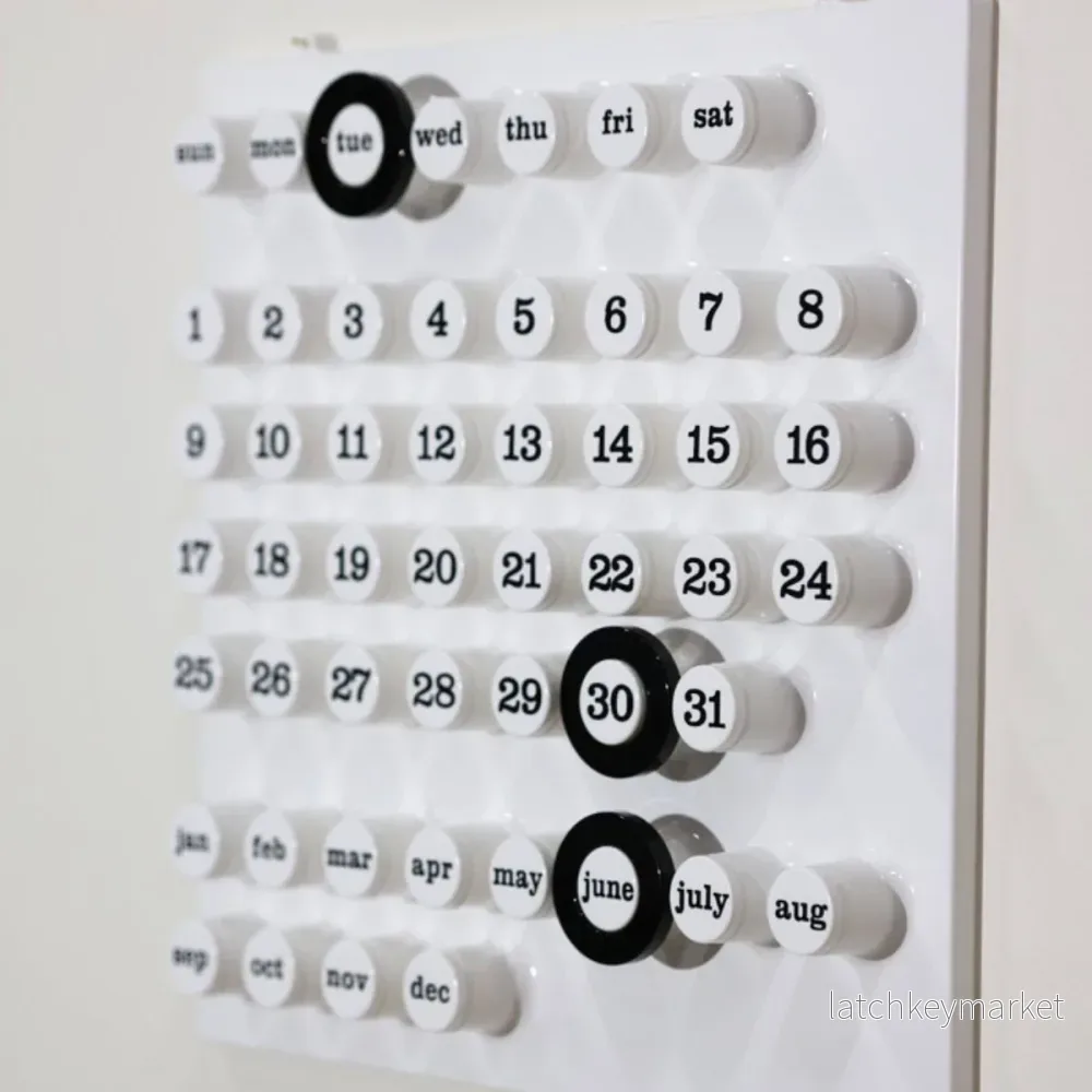 Ring a Date Calendar White Ring a Date Calendar White