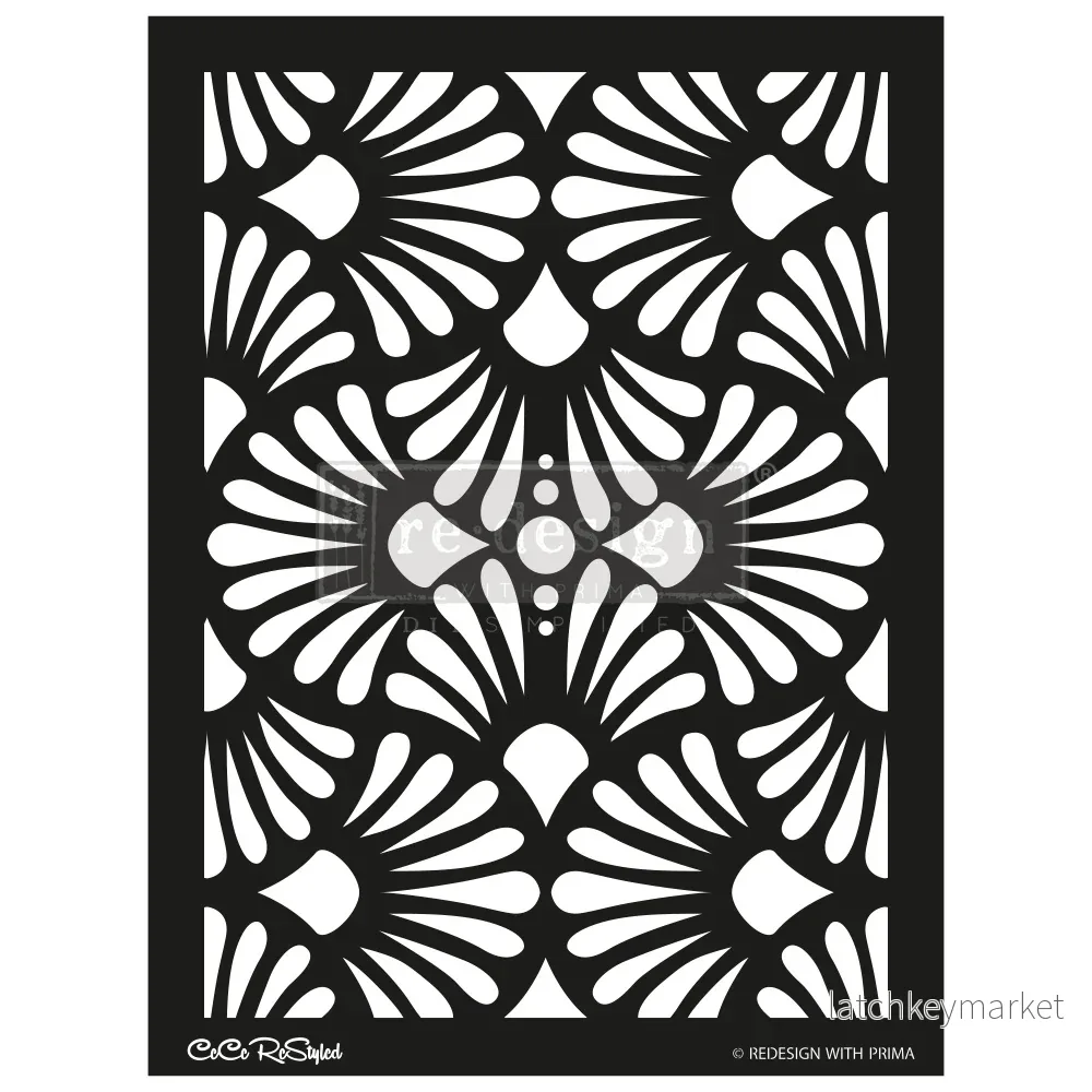 Schablon Modern Deco