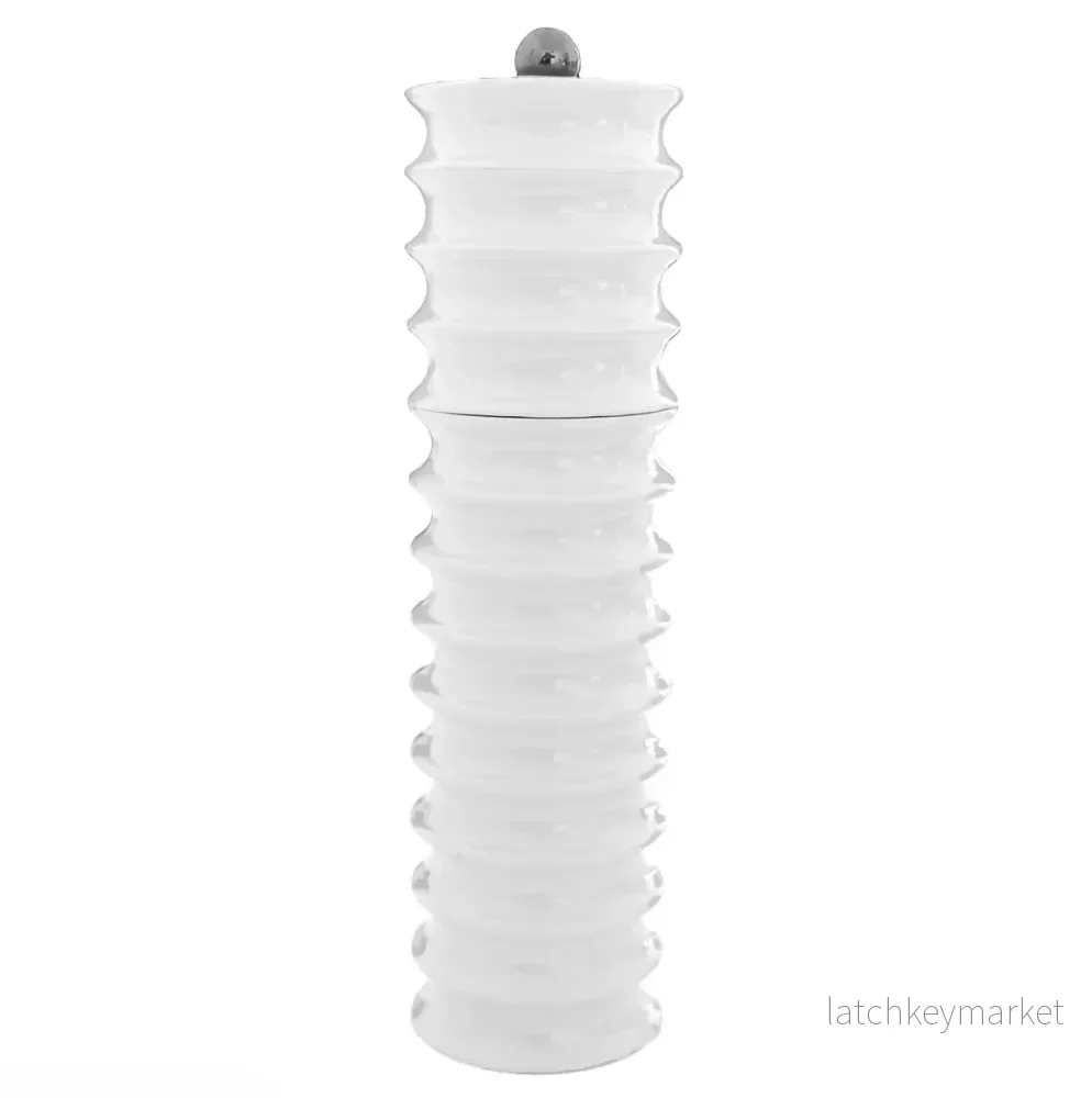 Twister Salt & Pepper Mill White Twister Salt & Pepper Mill White