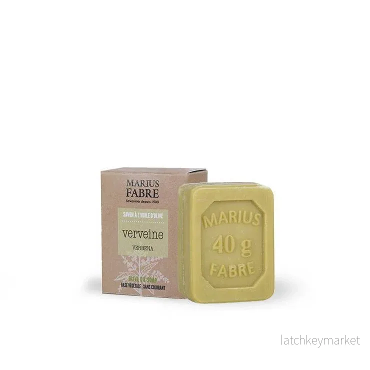 Marius Fabre Mini Olive Oil Soap Verbena 40g Marius Fabre Mini Olive Oil Soap Verbena 40g