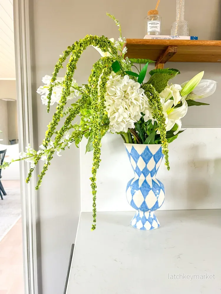 Vase Rhombic Blue - Bild 3