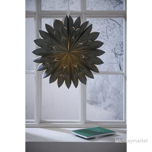Adventsstjärna Pappersstjärna Clipp 60 cm grön - Bild 3