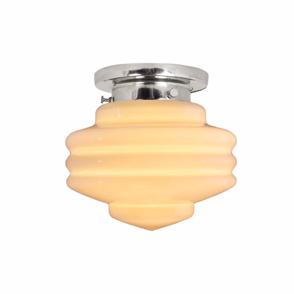 Badrumslampa Tak Valter Nickel/Opal Beige - Bild 2