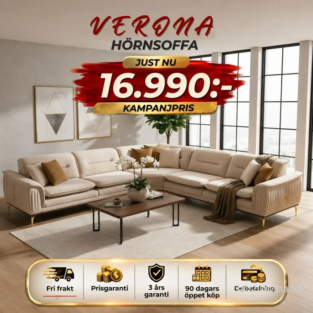 đŻ Verona Hörnsoffa đŻ Verona Hörnsoffa
