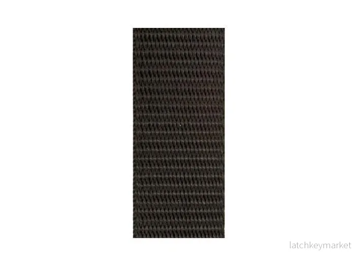 Polypropenband, svart