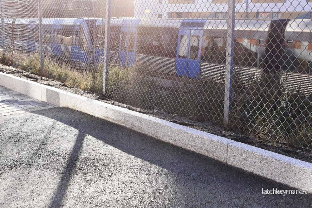 Granitkantsten Bergama GV Grå Rak Modern - Bild 3