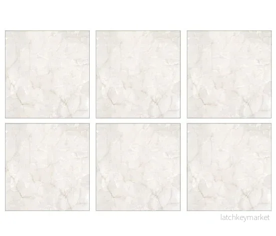 Kakeldekor marmor ljusbeige - Bild 2