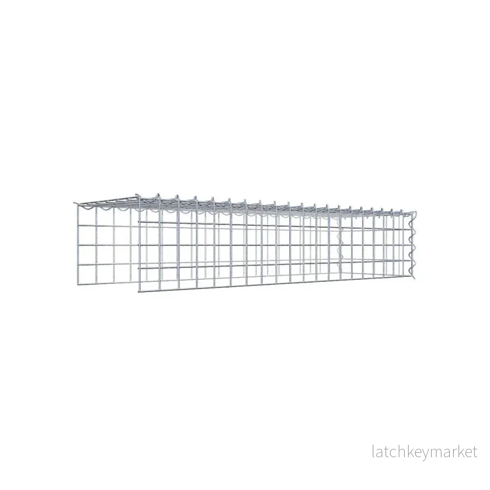 Extra gabion typ 4 100 cm x 20 cm x 30 cm (L x H x D), maskstorlek 5 cm x 5 cm, spiral