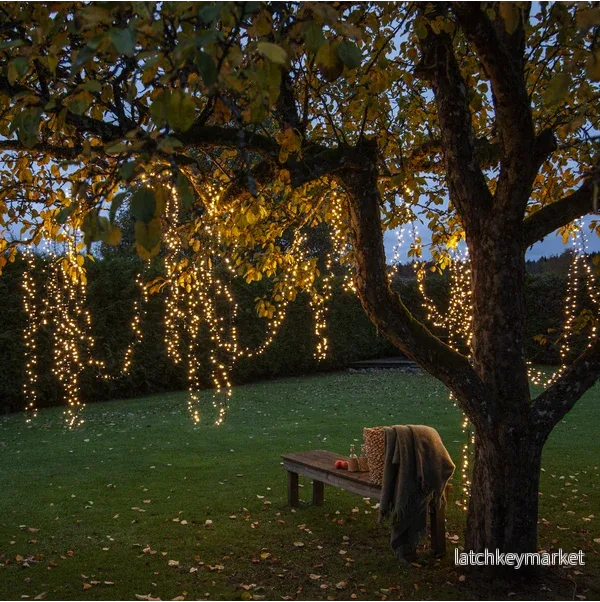 Juldekoration Utomhus Ljusslinga med 540 LED lampor 1080 cm