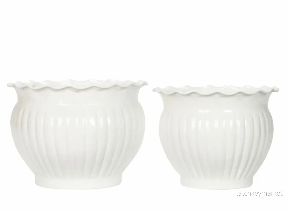 Kruka Nilla Shell 2-pack Ø18/21 cm Kruka Nilla Shell 2-pack Ø18/21 cm