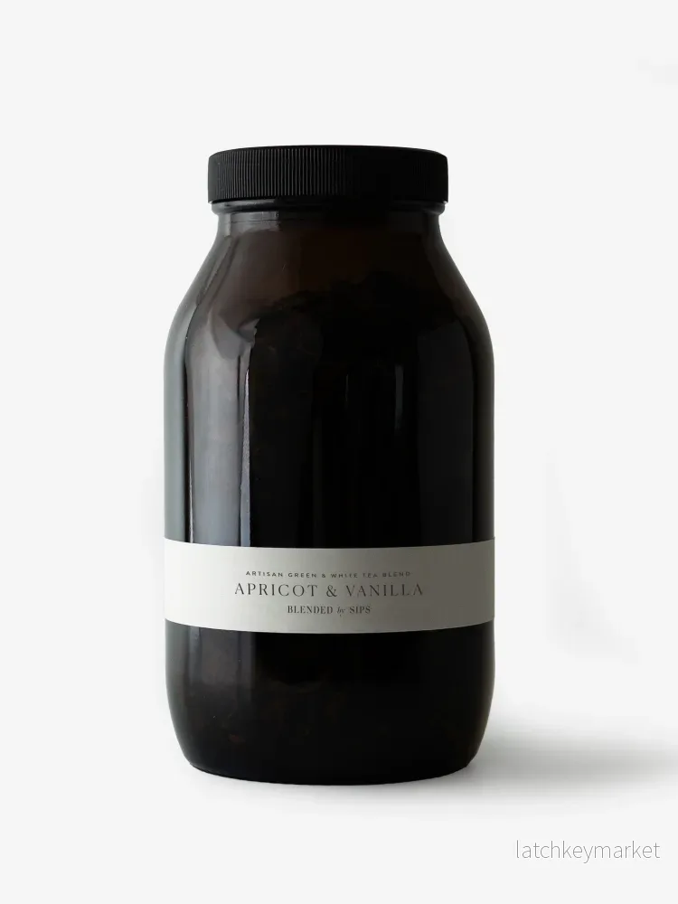Te - Apricot & Vanilla, Glasburk