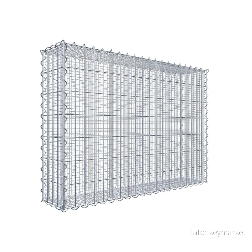 Sandgabion 100 cm x 70 cm x 20 cm (L x H x D), maskstorlek 5 cm x 10 cm, spiral Sandgabion 100 cm x 70 cm x 20 cm (L x H x D), maskstorlek 5 cm x 10 cm, spiral