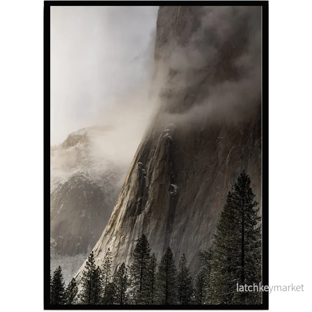Poster Mountain fog