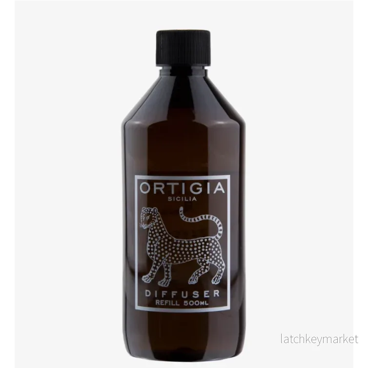 Ortigia Sicilia Ambra Nera Diffuser Refill