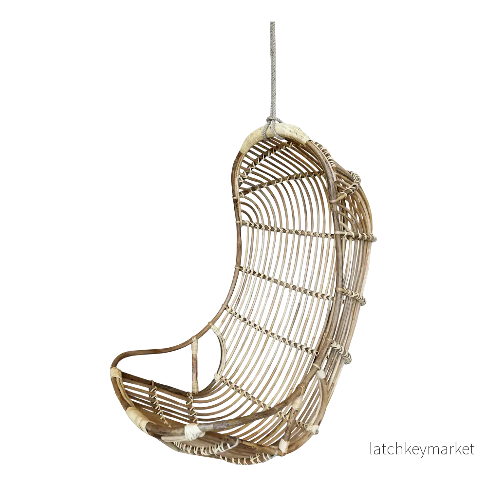 Chic Antique Stol Hängstol H117/L72/B72 cm natur