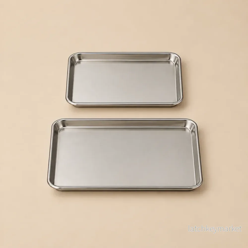 Mon Bistro Fast Food Tray Stainless Steel