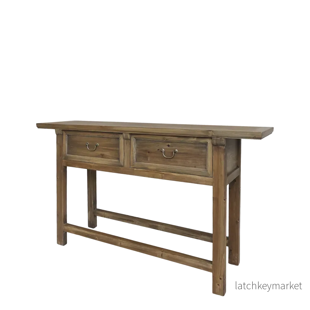Chic Antique Avlastningsbord Marseille m. 2 lådor 150 cm Natur Chic Antique Avlastningsbord Marseille m. 2 lådor 150 cm Natur