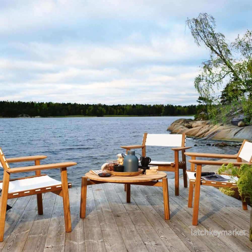 Djurö Bord Ø:79 cm - Teak - Bild 2